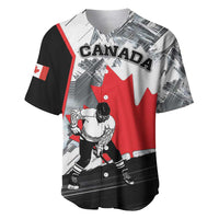 Canada Hockey Baseball Jersey Maple Leaf Sport Style