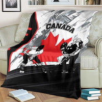 Canada Hockey Blanket Maple Leaf Sport Style
