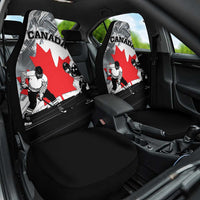Canada Hockey Car Seat Cover Maple Leaf Sport Style