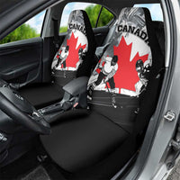 Canada Hockey Car Seat Cover Maple Leaf Sport Style