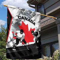 Canada Hockey Garden Flag Maple Leaf Sport Style