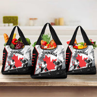 Canada Hockey Grocery Bag Maple Leaf Sport Style