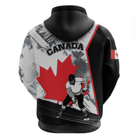 Canada Hockey Hoodie Maple Leaf Sport Style
