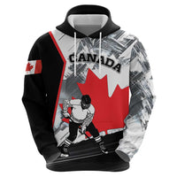 Canada Hockey Hoodie Maple Leaf Sport Style