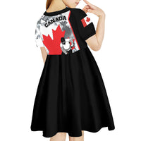Canada Hockey Kid Short Sleeve Dress Maple Leaf Sport Style