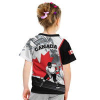 Canada Hockey Kid T Shirt Maple Leaf Sport Style