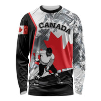 Canada Hockey Long Sleeve Shirt Maple Leaf Sport Style