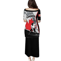 Canada Hockey Puletasi Maple Leaf Sport Style