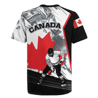 Canada Hockey Rugby Jersey Maple Leaf Sport Style