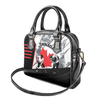 Canada Hockey Shoulder Handbag Maple Leaf Sport Style