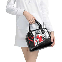 Canada Hockey Shoulder Handbag Maple Leaf Sport Style