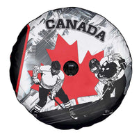 Canada Hockey Spare Tire Cover Maple Leaf Sport Style