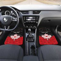 Canada Maple Leaf Car Mats Haida Totem Inspired Art