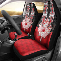 Canada Maple Leaf Car Seat Cover Haida Totem Inspired Art