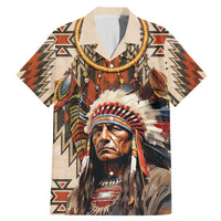 Native American Man Family Matching Mermaid Dress and Hawaiian Shirt Feather Headdress With Dream Catcher