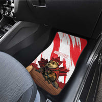 Canada Beaver Adventurer Car Mats With Maple Leaf