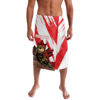 Personalised Canada Beaver Adventurer Lavalava With Maple Leaf