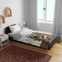 Never Underestimate A Girl Who Loves Reading Books Bedding Set