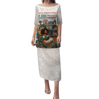 Never Underestimate A Girl Who Loves Reading Books Puletasi