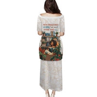 Never Underestimate A Girl Who Loves Reading Books Puletasi