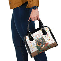 Never Underestimate A Girl Who Loves Reading Books Shoulder Handbag
