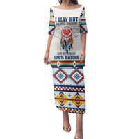 Native American Love Family Matching Puletasi and Hawaiian Shirt Dream Catcher With Angel Wings