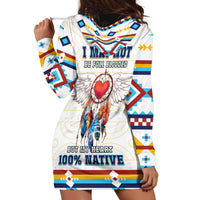 Native American Love Hoodie Dress Dream Catcher With Angel Wings