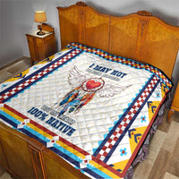 Native American Love Quilt Dream Catcher With Angel Wings