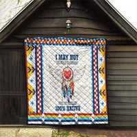 Native American Love Quilt Dream Catcher With Angel Wings