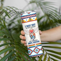 Native American Love Skinny Tumbler Dream Catcher With Angel Wings