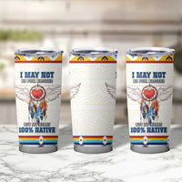 Native American Love Tumbler Cup Dream Catcher With Angel Wings