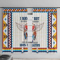 Native American Love Window Curtain Dream Catcher With Angel Wings