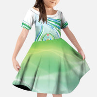 Personalised Djibouti Family Matching Off Shoulder Maxi Dress and Hawaiian Shirt Jabuuti Emblem With Jasmine