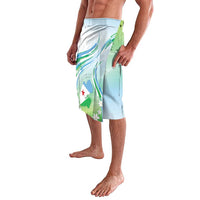 Personalised Djibouti Lavalava Jabuuti Emblem With Jasmine