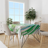 Djibouti Tablecloth Jabuuti Emblem With Jasmine