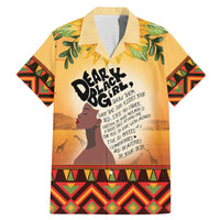 Dear Black Girl Family Matching Mermaid Dress and Hawaiian Shirt African Black Women Pride