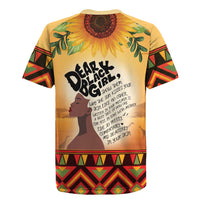 Dear Black Girl Rugby Jersey African Black Women Pride