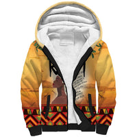 Dear Black Girl Sherpa Hoodie African Black Women Pride