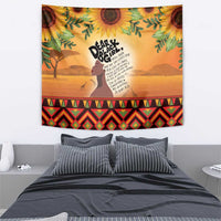 Dear Black Girl Tapestry African Black Women Pride
