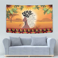 Dear Black Girl Tapestry African Black Women Pride