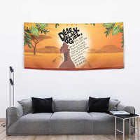 Dear Black Girl Tapestry African Black Women Pride