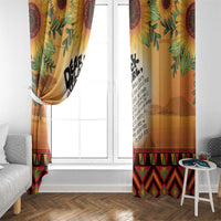 Dear Black Girl Window Curtain African Black Women Pride