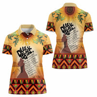 Dear Black Girl Women Polo Shirt African Black Women Pride