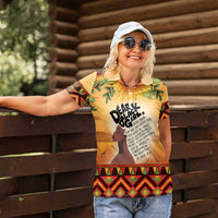 Dear Black Girl Women Polo Shirt African Black Women Pride