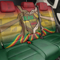 Black History Month Back Car Seat Cover Africa I Am Black