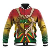 Black History Month Baseball Jacket Africa I Am Black