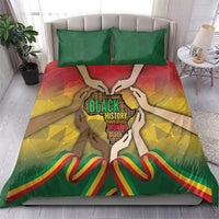 Black History Month Bedding Set Africa I Am Black