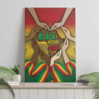Black History Month Canvas Wall Art Africa I Am Black