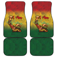 Black History Month Car Mats Africa I Am Black