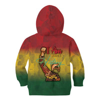 Black History Month Kid Hoodie Africa I Am Black